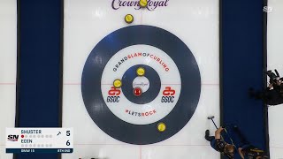 Crown Royal Players Championship Team Shuster Beats Team Edin With Two In The Eighth