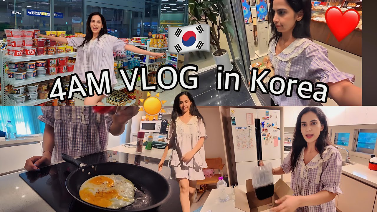 I Woke Up at 4AM… Here’s How My Day Went 🇰🇷