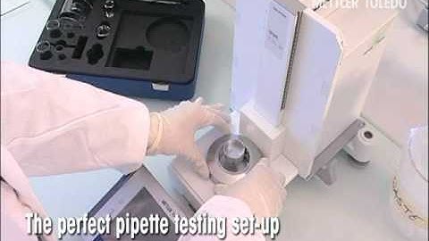 Evaporation Trap For Precise Pipette Calibration Video