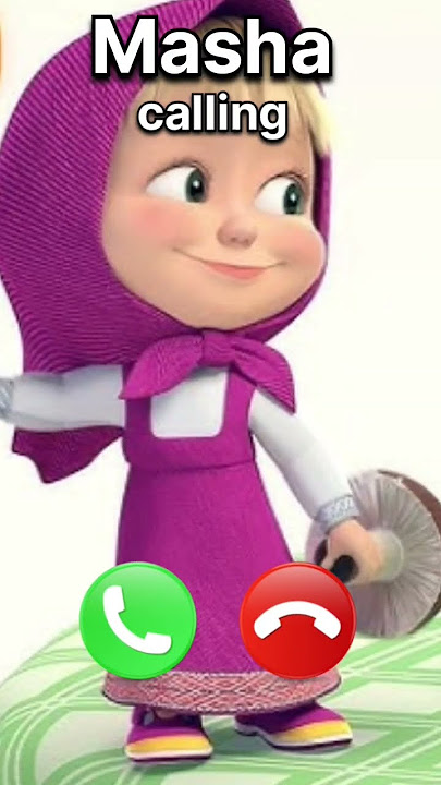 masha calling #masha #calling #funny #cartoon #iphoneringtone #shorts #trending