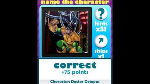 Quizcraze characters main game level 8