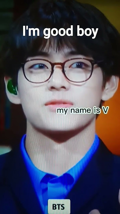 my name is V'i'm good boy