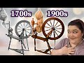 How 18th century flax wheels spin on ft my country craftsman spinning wheel