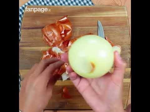 Come tagliare la cipolla senza piangere
