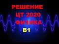 Решение Цт 2020 Физика В1