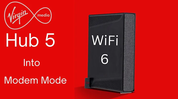 How to put the Virgin Media Hub 5 into Modem Mode