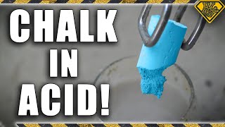 Bleaching the Color out of Sidewalk Chalk