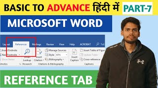 MS Word Reference Tab Tutorial | Citations, Bibliography, Table of Contents &amp; More #msword