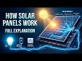 How Solar Panels Work: How Sunlight Is Converted Into Electricity! ☀️
