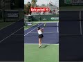 Awesome point between eva lys and katya zavatska during qualifying  indianwells