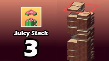 JUICY STACK 3D WALKTHROUGH! NEW GAME JUICY STACK 3D All WORLD RECORD! (iOS, Android)