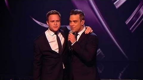 The X Factor 2009 - Olly & Robbie Williams: Angels - Live Show 10 (itv.com/xfactor)
