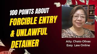 Forcible Entry and Unlawful Detainer