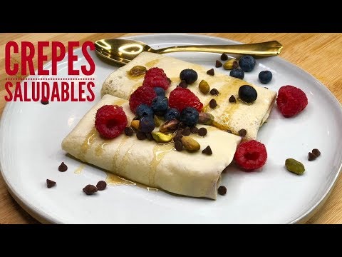 Vidéo: Crêpes Fitness Aux Airelles Et Au Miel