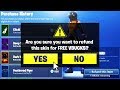 Fortnite V Bucks Refund Glitch