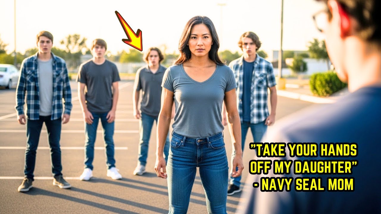 Navy SEAL Mom Intervenes When Bullies Attack Her Daughter at School