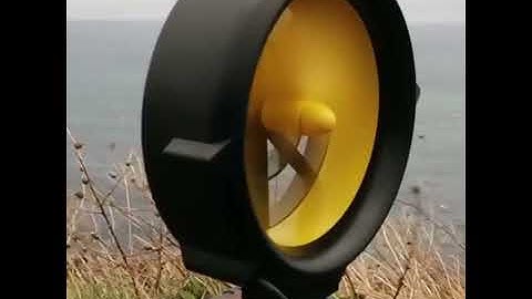 WaterLily water&wind turbineThis turbine uses water or wind to generate energy for your devices.