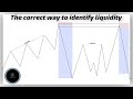 The CORRECT Way To Identify Liquidity | Institutional | Forex | Smart Money