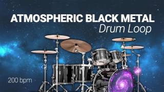 200 BPM Atmospheric Black Metal Drum Loop | Dark Atmospheric Practice Track @drumloopnexus