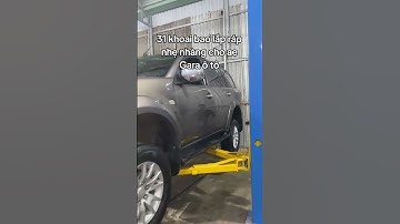 Cầu nâng ô tô 2 trụ, lúa mềm chỉ 31tr | Alo e 086688.0305