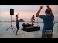 Rather be- Saxophone cover- Maldives Beach party- Female saxophonist