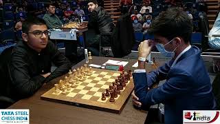 Battle of the Young Guns | Raunak Sadhwani vs Gukesh D | Tata Steel Chess India Blitz 2021
