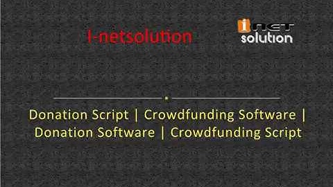 Donation Script | Crowdfunding Software | Donation Software | Crowdfunding Script
