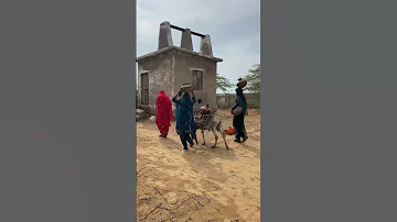 نساء يحملن المياه على الحمير إلى منازلهن 