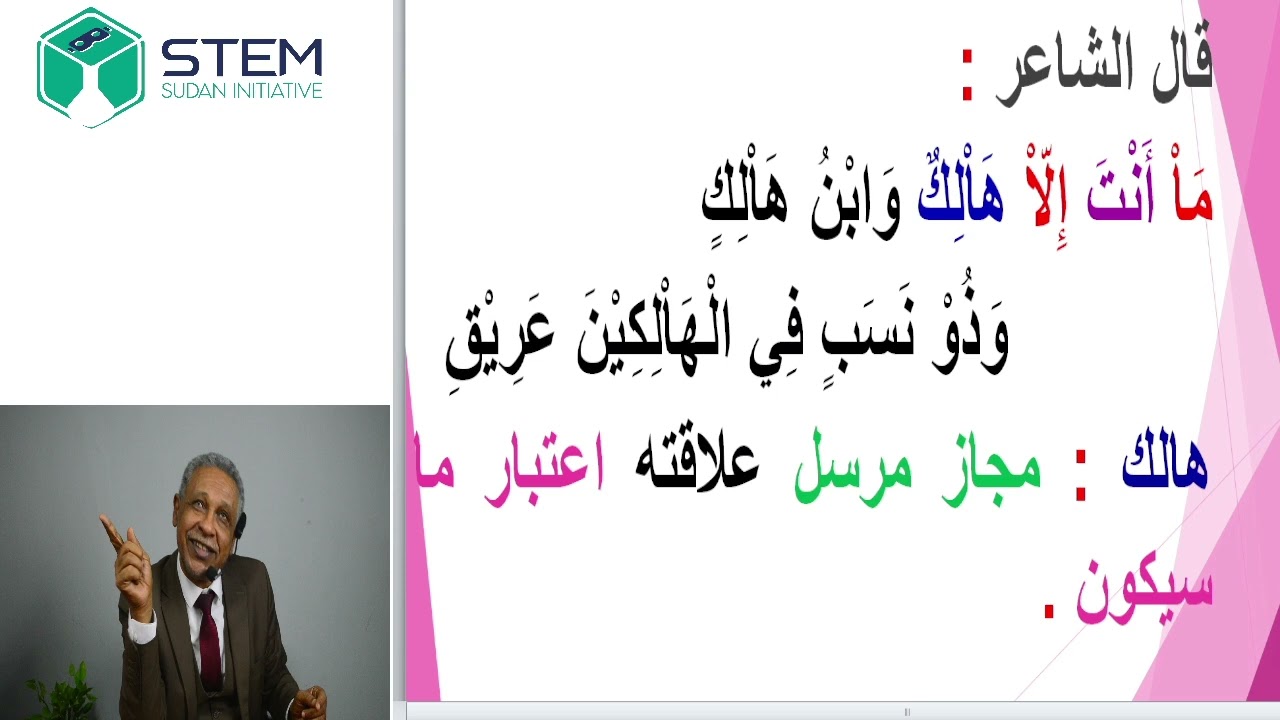أسلوب القصر - حصة رقم (2) - تحديد طرفي القصر - مقرر البلاغة لطلاب الشهادة السودانية