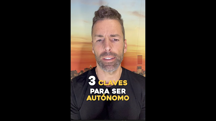 🥇 3 CLAVES para SER AUTÓNOMO y no MORIR en el INTENTO