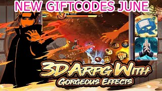Ninjutsu Kaisen New Giftcodes June 14 - Shadow Ninja: Assassin 3D Naruto ARPG Android Game screenshot 1