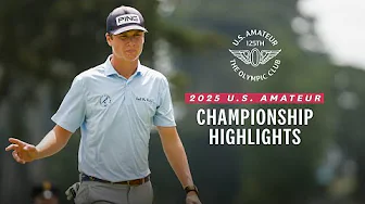 2025 U.S. Amateur Championship Highlights: Jackson Herrington vs Mason Howell | Every Televised Shot
