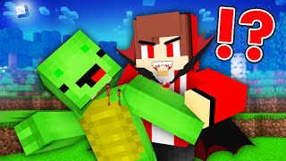 JJ Became a VAMPIRE and BITE Mikey in Minecraft Challenge - Maizen JJ and Mikey