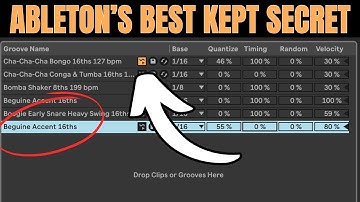 Using Grooves In Ableton Live: Why Your Drums Don