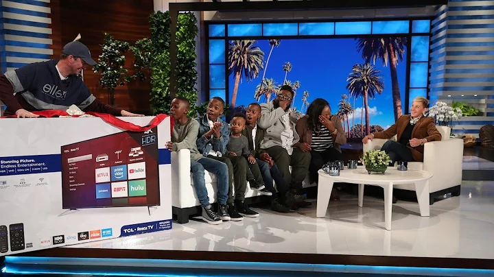 Ellen Surprises a Family with a 12 Days Giveaway