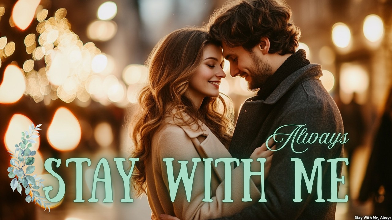 ❤️ Stay With Me, Always | Emotional Love Song for You ❤️ | Official Lyric Video 🎶