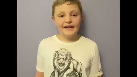 10-year-old explains why it