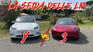 Model 3 LR o Model Y LR? La sfida delle lunghe percorrenze!⚡️Lampi di Tesla