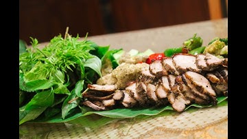 Thịt ba chỉ nướng mắc khén-[Hương vị Tây Bắc]