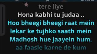 KARAOKE TRACK Tere Liye | Prince | 2010 | Sunidhi Chauhan | Atif Aslam
