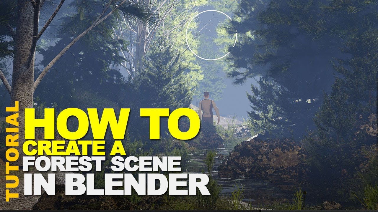 Recreating blenderGuru's forest scene in blender tutorial YouTube