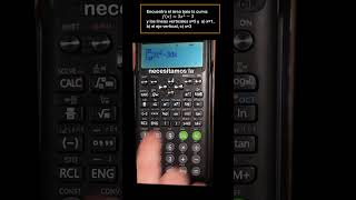 Resuelve integrales definidas con tu calculadora 991ES