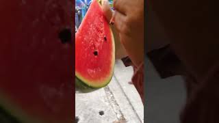 Street Food Cutting Skills, watermelon #viral #food #shorts ep103