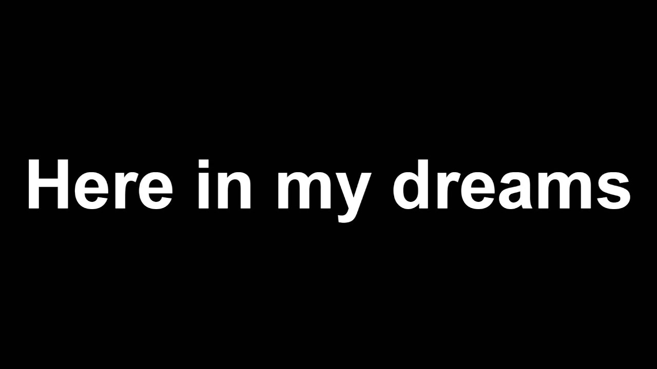 In My Dreams Cudder Anthem Kid Cudi Lyrics Youtube