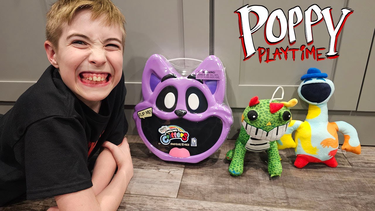 Unboxing Pianosaurus, Doey, and New Poppy Playtime Toys!