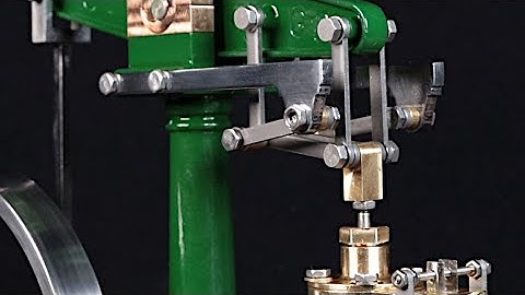 Chiltern Model Beam Steam Engine Details and Explanations | 100 fps slow motion