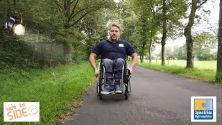 SideToSide is een rolstoeltocht van 300 km via fietsknooppunten dwars door Vlaanderen. screenshot 1