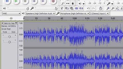 Audacity Tutorial How to Slow Down a song
