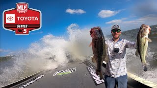 MLF TOYOTA SERIES SANTEE COOPER!! BATTLING MONSTER WAVES FOR BIG BASS