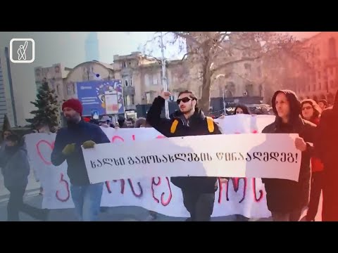 სტუდენტების აქცია თსუ-ში